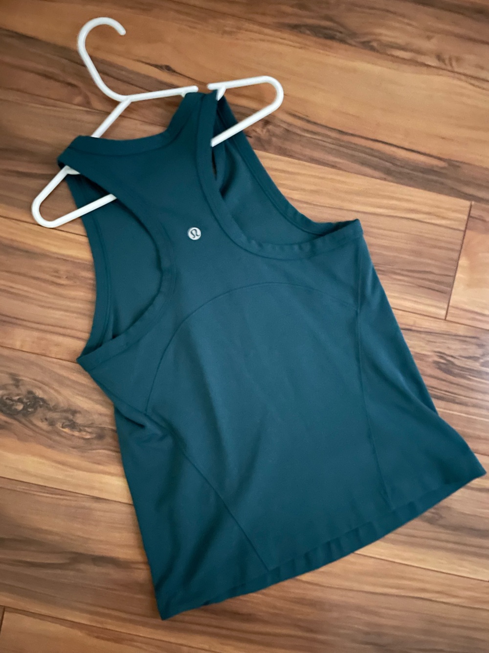 lululemon athletica Women's Dark Teal Racerback Tank Top size 4 buttery soft
